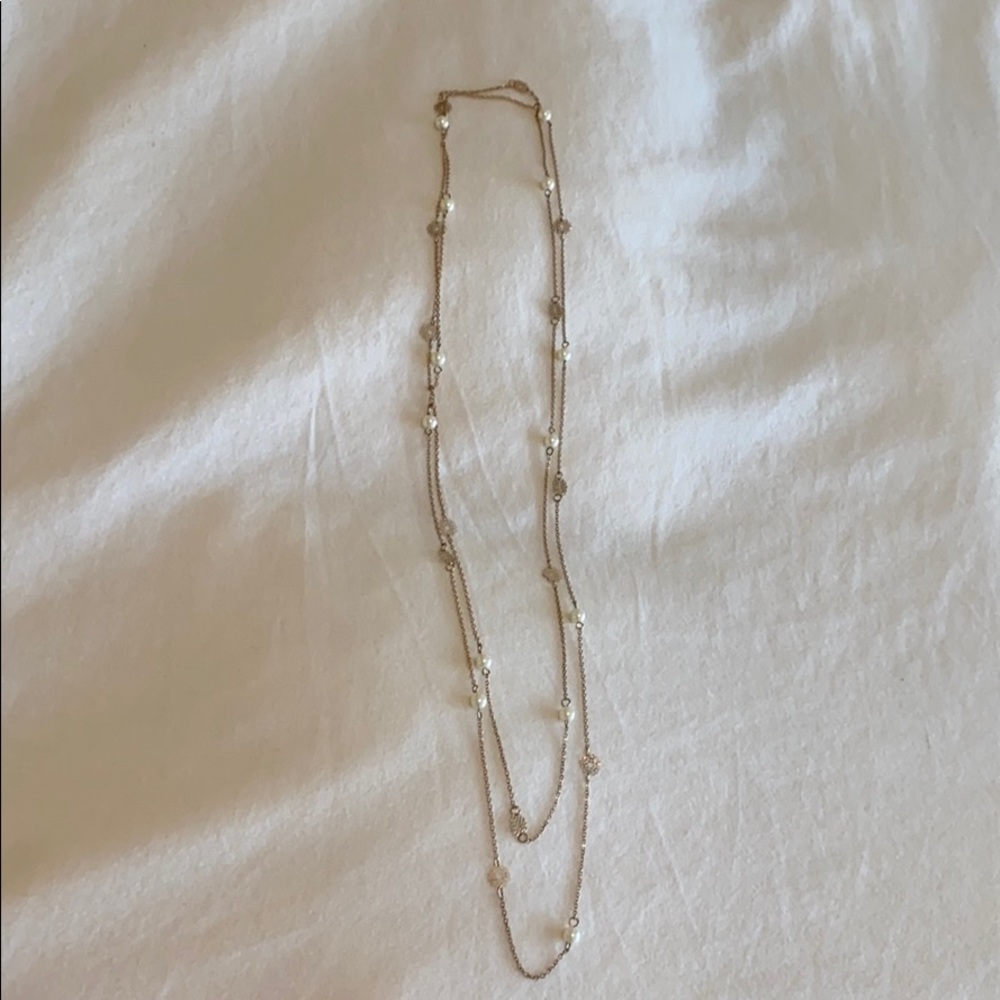 long pearl necklace